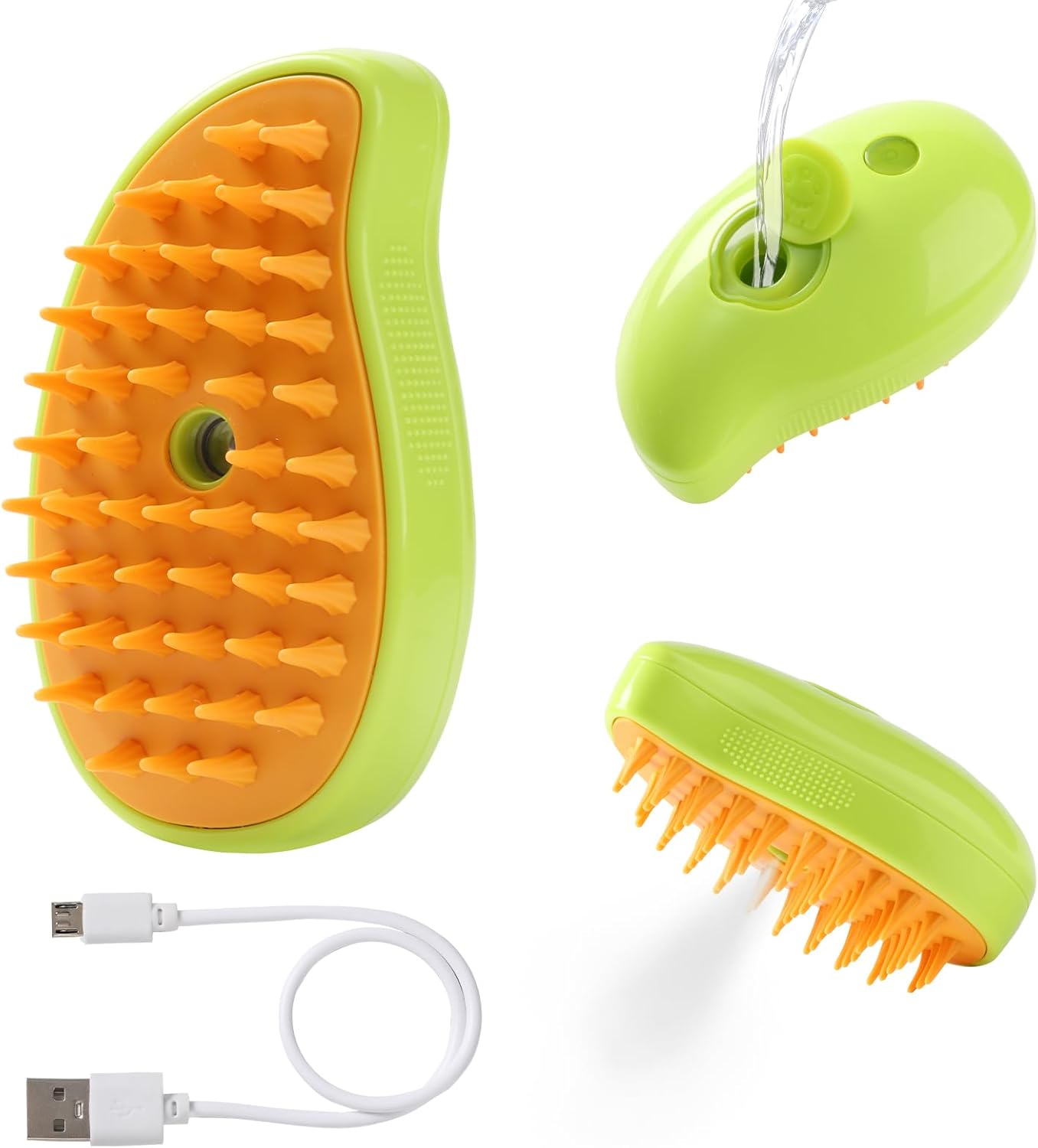 Pet Steamy Brush – Electric Sprayer and Massage Comb