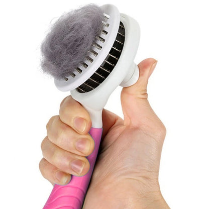 Pet Brush Comb – Removes Dog and Cat Hair for Grooming and Care