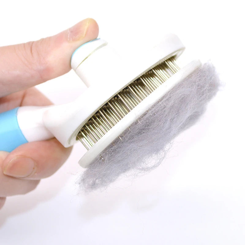 Pet Brush Comb – Removes Dog and Cat Hair for Grooming and Care