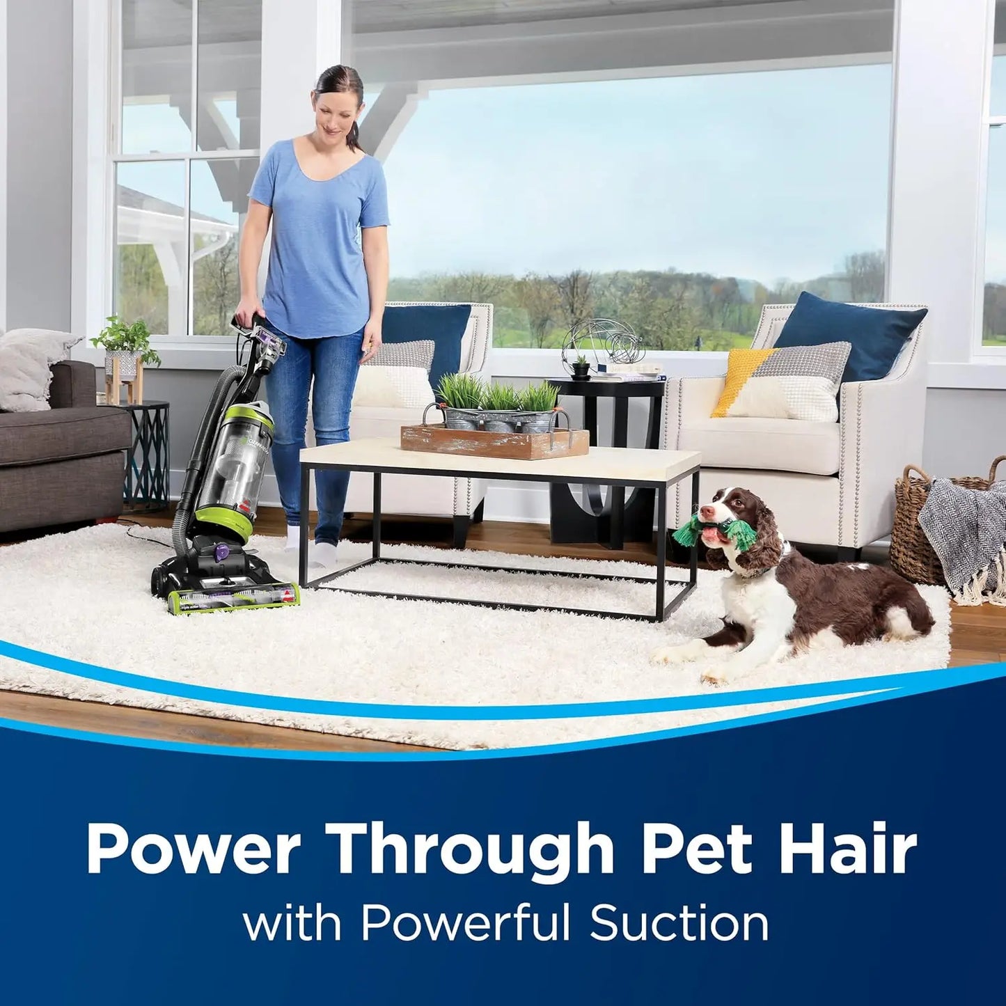 2252 CleanView Swivel Upright Bagless Vacuum Cleaner - Enhanced Pet Hair Removal & Swivel Steering