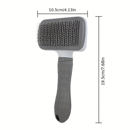 Dog Hair Remover & Cat Grooming Massage Brush – Shedding, Cleaning, and Bath Brush