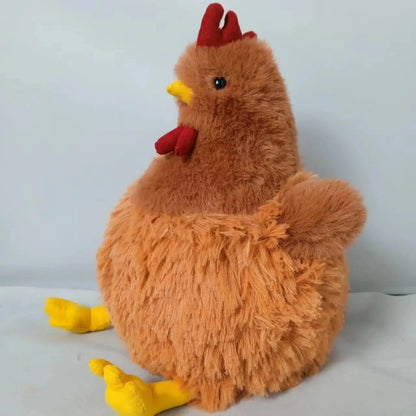 New Simulation Chicken Plush Toy Rooster Rooster Doll Children's Birthday Gift