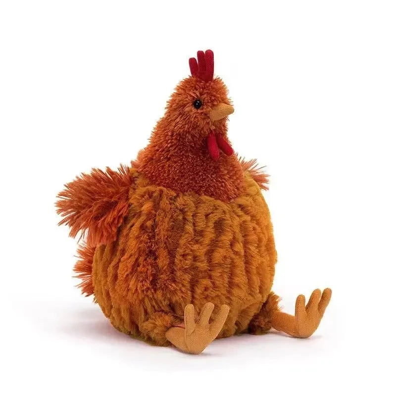 New Simulation Chicken Plush Toy Rooster Rooster Doll Children's Birthday Gift