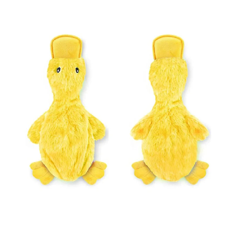 Interactive Dog Toy – Yellow Duck for Training and Play