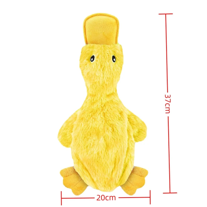 Interactive Dog Toy – Yellow Duck for Training and Play