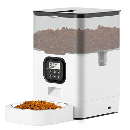 Automatic Cat Feeder – Dry Food Dispenser with Timer and Programmable Portion Control