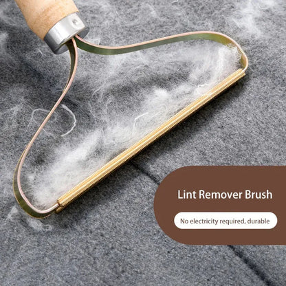 Portable Lint Remover and Pet Hair Brush – Manual Shaver for Carpets and Clothes